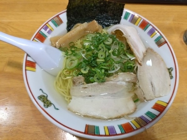 「赤穂塩ラーメン650円」@赤穂らーめん 麺坊の写真