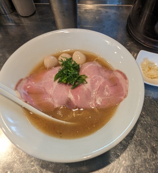 「Crazy Crab 1,200円 + うずら 100円」@さんじの写真