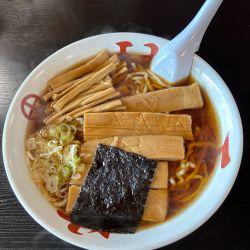 メンマ中華そば・あっさり（９３０円）