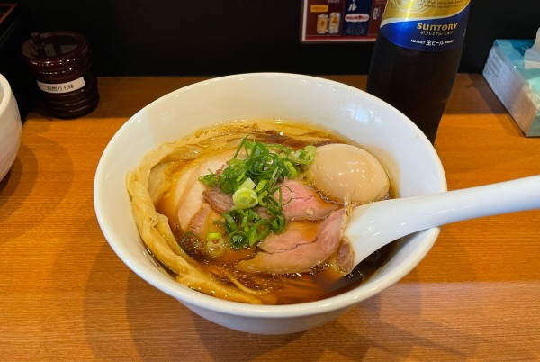 「特製醤油らぁ麺 ¥1050」@らぁ麺半七 和田町店の写真