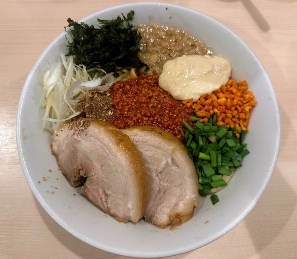 「（限定）冷やし台湾ませそば」@鷹の目 蒲田店の写真