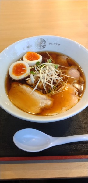 「特製だし麺(醤油)」@だし麺屋ナミノアヤ 上尾店の写真