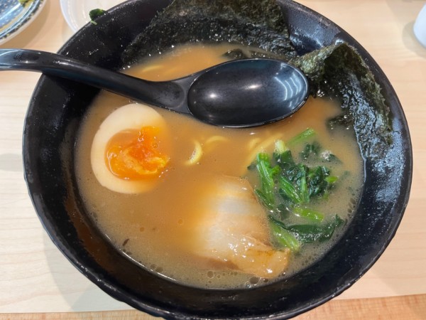 「横浜家系ラーメン」@はま寿司 我孫子若松店の写真