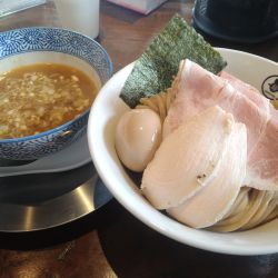 上鶏つけそば_中盛(1380円)