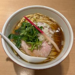 煮干しそば　大盛り