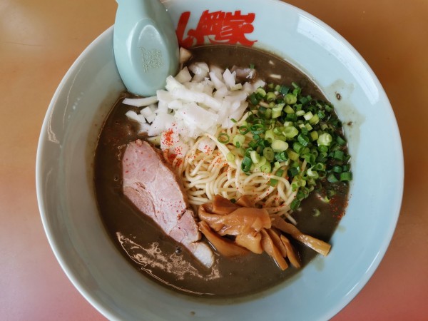 「鬼煮干しラーメン」@ラーメン山岡家 守谷店の写真