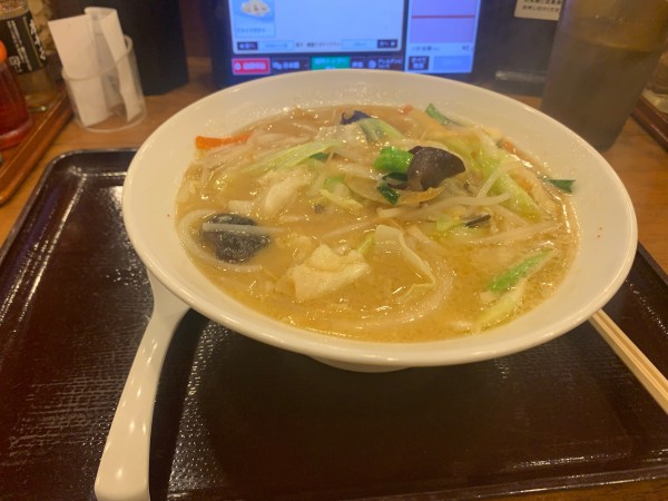 「白味噌野菜らーめん」@壱鵠堂 佐江戸店の写真