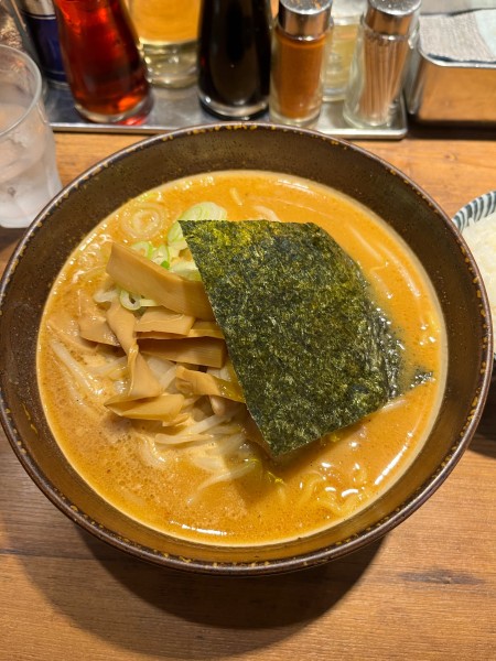 「みそらーめん」@北海道らーめん 楓 横浜西口店の写真