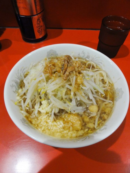 「ミニ700円にんにくあぶら」@ラーメン二郎 千葉店の写真