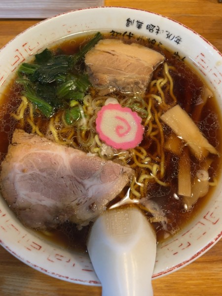 「萬字らーめん」@醤油屋本店 サンピアザ店の写真