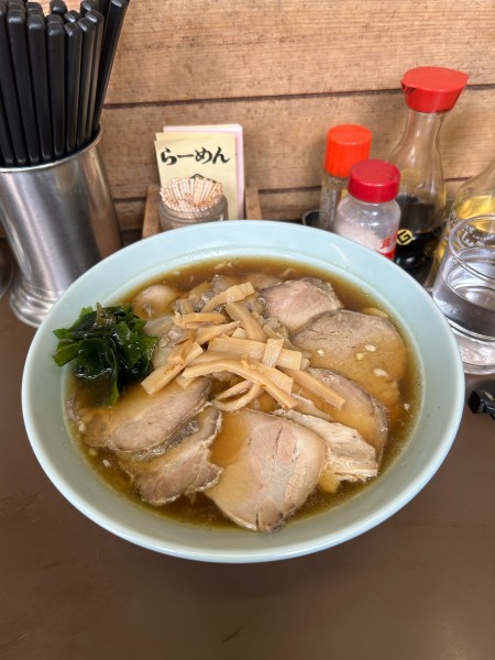 「チャーシュー大盛りチャーシューメン」@こまつやの写真