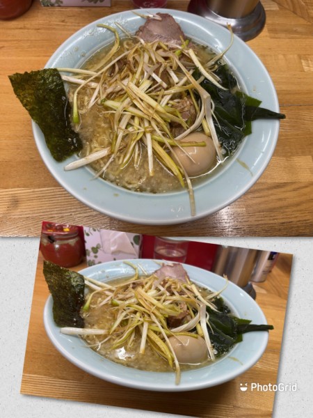 「ねぎ塩ラーメン(こってり)」@ラーメンショップ 堀切店の写真