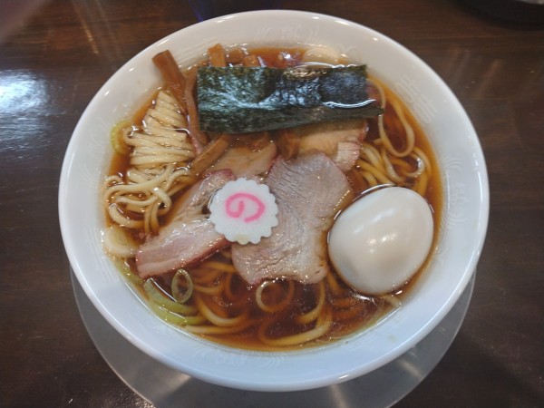 「東京醤油ラーメン¥850+味玉¥120-」@自家製麺 うるちの写真