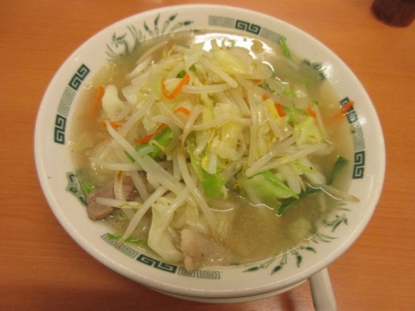 「野菜たっぷりタンメン（麺少なめ）」@日高屋八王子店の写真