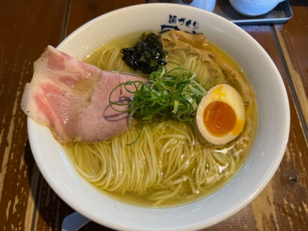 「磯潮らぁめん　特盛」@麺づくり 蒼空 本店の写真