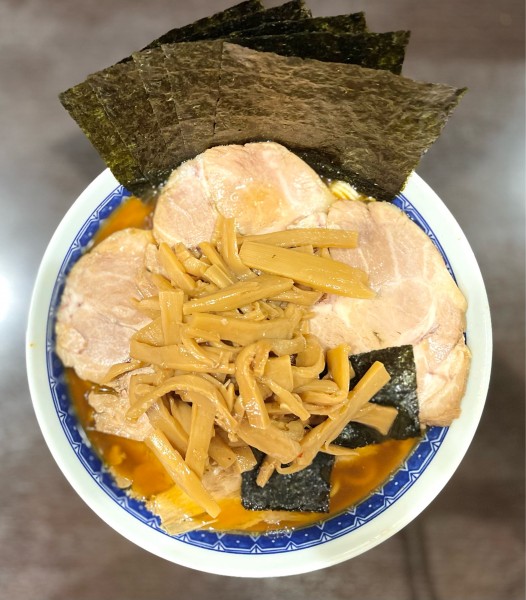 「ラーメン(中)、メンマチャーシュー、のり、辛味」@中華そば べんてんの写真