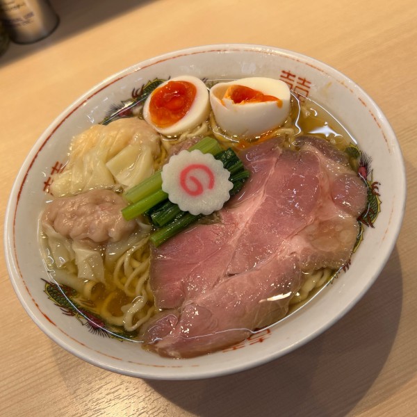 「ちょっとずつ白だしラーメン」@キング製麺の写真