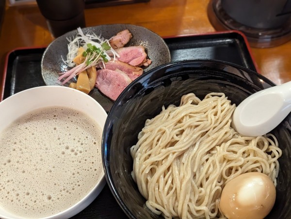 「つけ麺改」@鴨だし中華そば 王鴨の写真