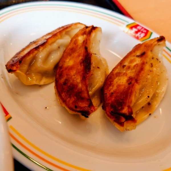 「フェアセットＢ(餃子３個、半ライス」@餃子の王将 大宮南中野店の写真