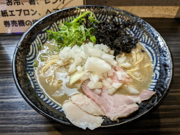 「重濃煮干しそば850円」@志奈そば 田なかの写真