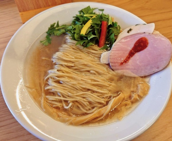 「芳醇貝汁ぶたらぁめん(塩)」@めん処 きよ洲の写真