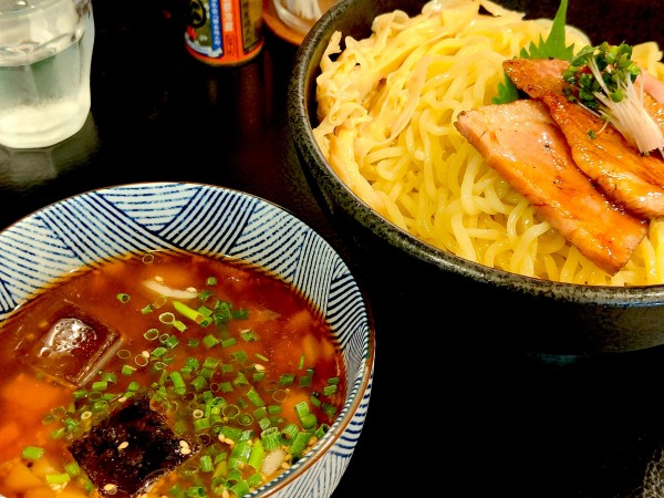 「冷やしつけ麺＋チャーシュー」@麺屋宗 -sou- 高田馬場本店の写真