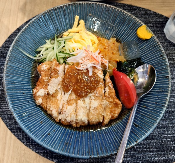 「【夏季限定】冷やし中華(1000円)」@すぱいすの写真