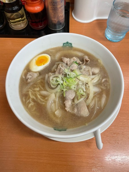 「肉そば(690円)期間限定」@日高屋 磯子駅前店の写真