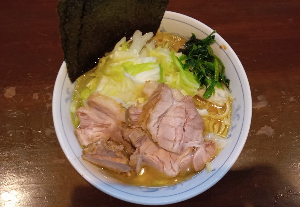 「キャベツチャーシューメン」@横浜家系ラーメン 中島家の写真
