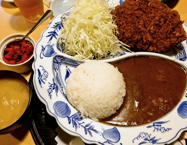 「リブロースカツカレー380ｇ」@とんかつ 和栗の写真
