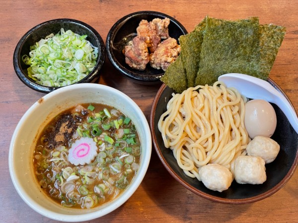 「特製上州もりそば＋ねぎ」@景勝軒 栃木総本店の写真