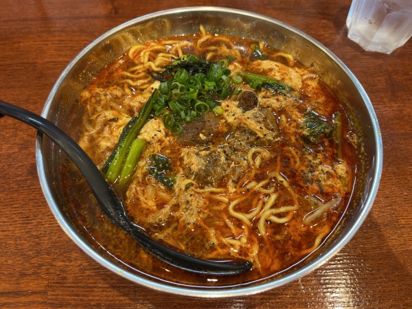 「大辛かるびラーメン」@かるびラーメン小田原 本店の写真