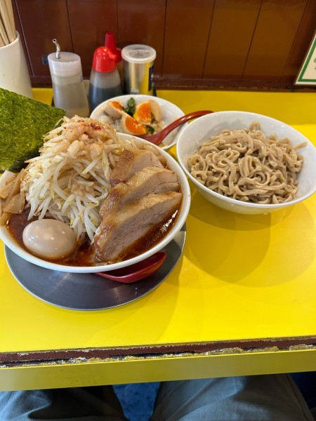 「DX旨辛つけめん　＋たまごりら」@ラーメン ヒカリの写真