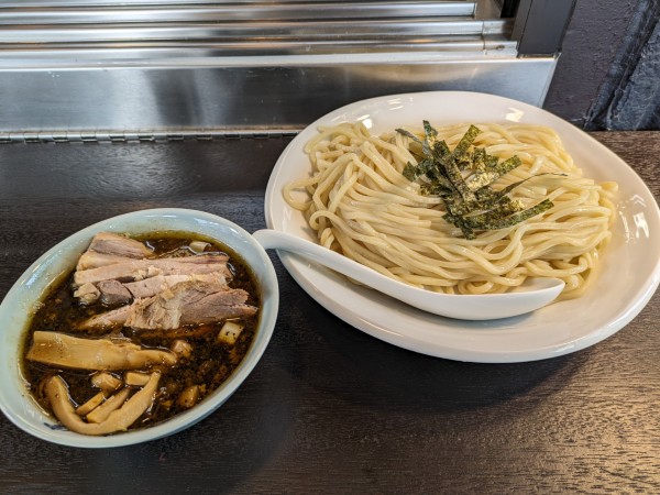 「チャーシュー支那竹つけそば」@中華そば 喜富の写真