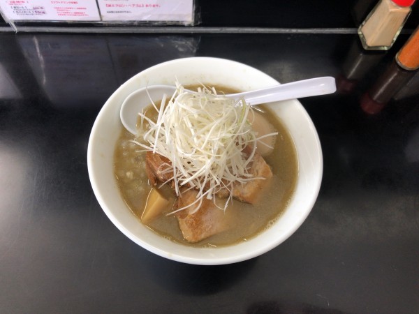 「煮干中華そばHARD(裏)」@煮干中華そば のじじR 我孫子店の写真