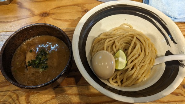 「味玉つけ麺」@麺将 Bushiの写真