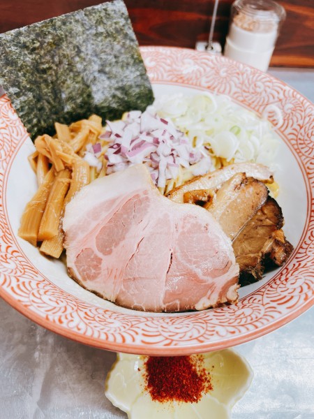 「鶏油まぜそば」@麺や 睡蓮の写真