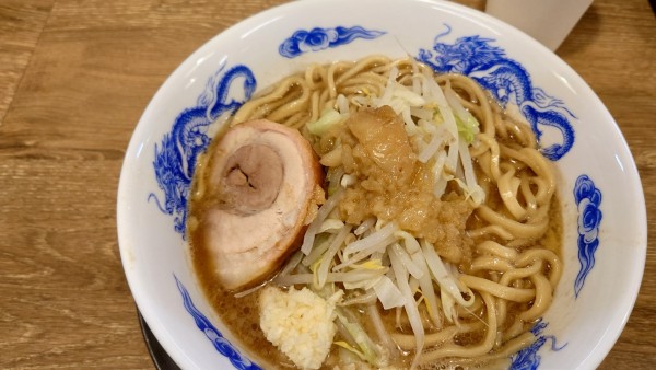 「ラーメン　野菜少なめ」@ジャンクガレッジ 川越小堤店の写真