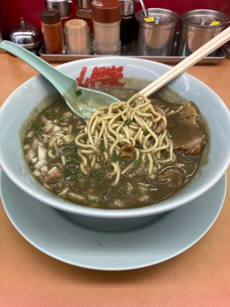 「鬼煮干し」@ラーメン山岡家 水戸内原店の写真