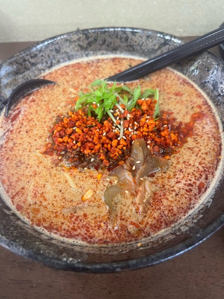 「辛口坦々麺」@麺処 ごまやの写真