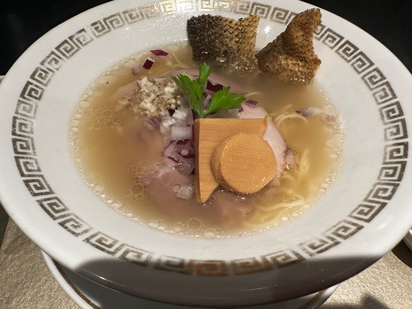 「鯛清湯　さらり」@鯛白湯らーめん ○de▽の写真