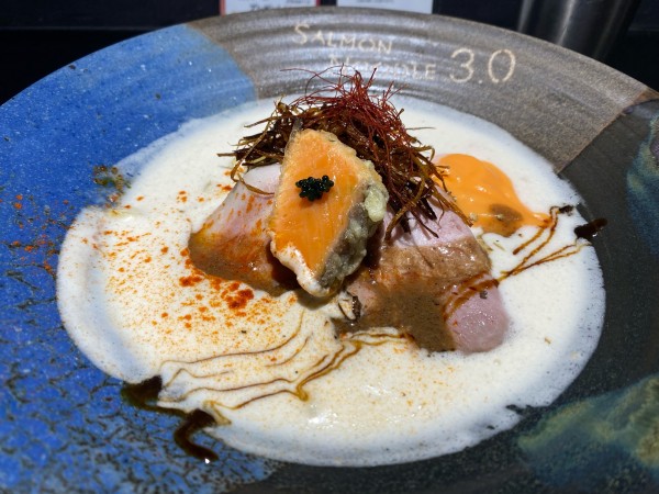 「白サーモン」@サーモンnoodle3.0の写真