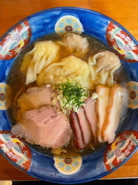 「特製チャーシューワンタン麺　ハーフ　重ね味」@支那そば 幸雲の写真