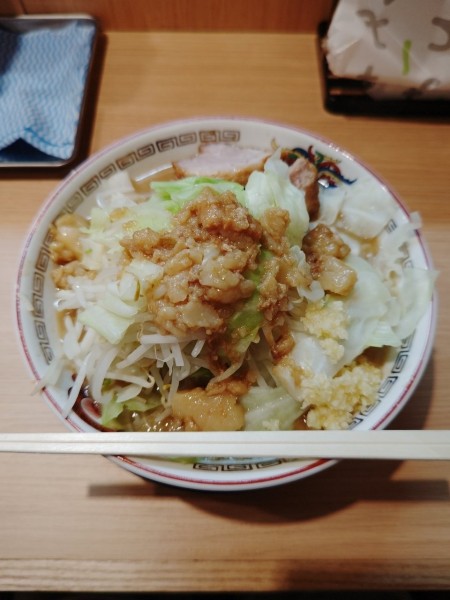 「小ラーメン(900円)」@豚山 八王子北野店の写真