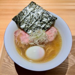 特製（3500円）＋おかわり和え麺（1000円）＋東京Xバラチャーシュー3枚（600円）＋台湾阿里山烏龍茶（500円）