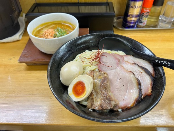 「濃厚！えび味噌つけ麺」@麺屋 白神の写真