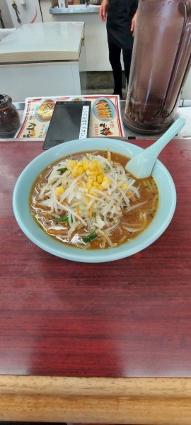 「味噌ラーメン」@満北亭 都留店の写真