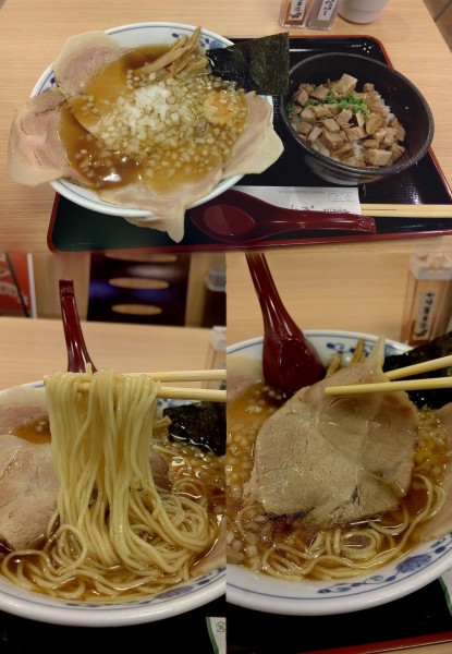 「八王子チャーシュー麺+チャーシュー小丼(¥950+250)」@彩食庵の写真