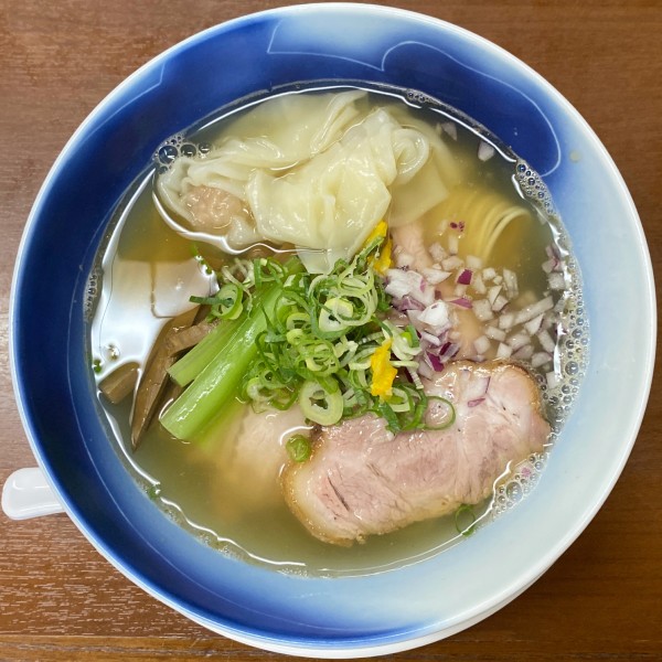 「特選アゴ節塩らーめん ¥1,080」@塩らーめん 千茶屋の写真