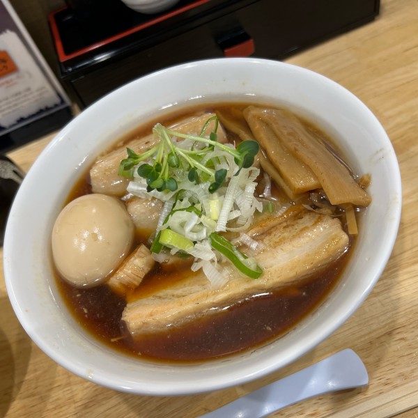 「夜にぼ」@厳選煮干ラーメン 初代 にぼ助の写真